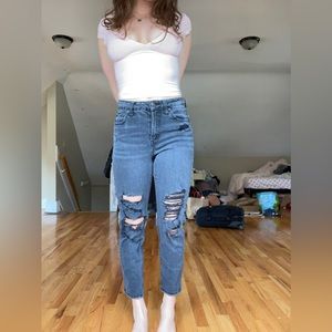 Wild Fable Distressed Black Jeans